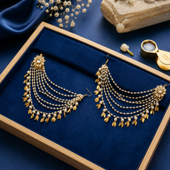 GOLD PLATED ETHNIC KAAN CHAIN