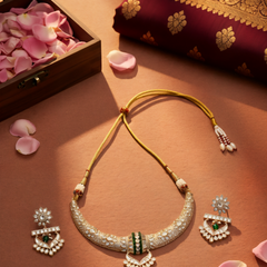 Green Hasli Style Necklace Set