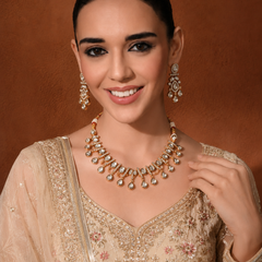 SHAAN-E-KUNDAN HAAR WITH EARRINGS