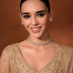 RAJRANI CHOKAR SET WITH EARRINGS