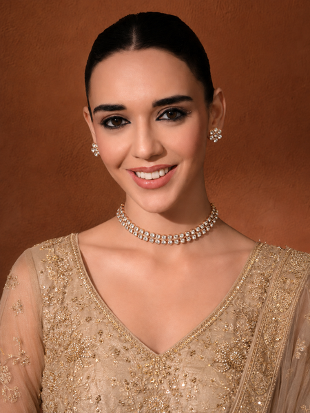 RAJRANI CHOKAR SET WITH EARRINGS