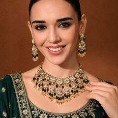 NOOR-E-RAANI NECKLACE WITH EARRINGS