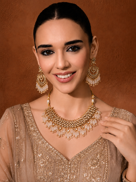 JASHAN-E-KUNDAN CHOKAR SET WITH EARRINGS