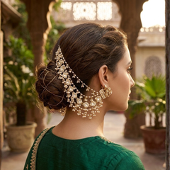 GOLD PLATED ETHNIC KAAN CHAIN