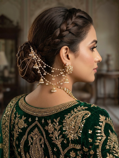 GOLD PLATED ETHNIC KAAN CHAIN