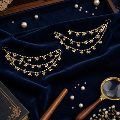 GOLD PLATED ETHNIC KAAN CHAIN