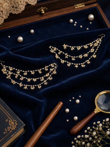 GOLD PLATED ETHNIC KAAN CHAIN