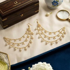 GOLD PLATED ETHNIC KAAN CHAIN