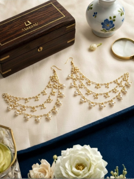 GOLD PLATED ETHNIC KAAN CHAIN