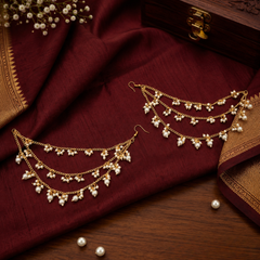 GOLD PLATED ETHNIC KAAN CHAIN