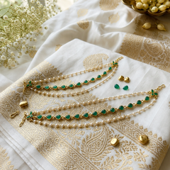 GOLD PLATED ETHNIC KAAN CHAIN