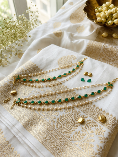 GOLD PLATED ETHNIC KAAN CHAIN