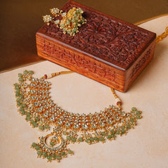 JODHA RATAN NECKLACE SET WITH EARRINGS