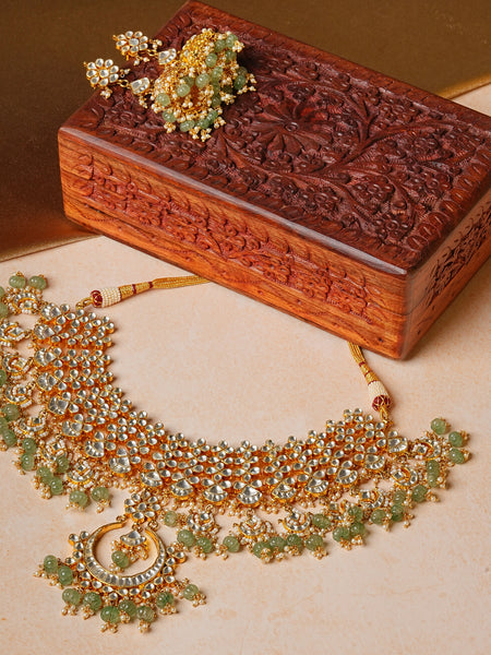 JODHA RATAN NECKLACE SET WITH EARRINGS