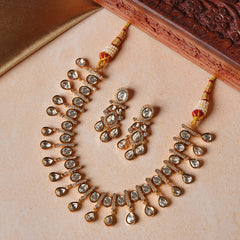 SHAAN-E-KUNDAN HAAR WITH EARRINGS