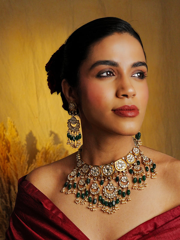NOOR-E-RAANI NECKLACE WITH EARRINGS