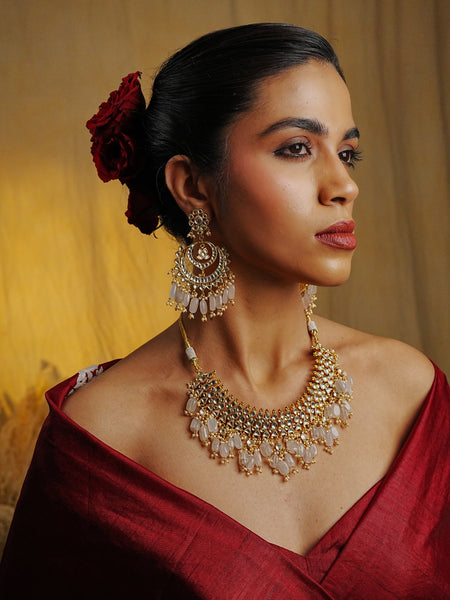 JASHAN-E-KUNDAN CHOKAR SET WITH EARRINGS