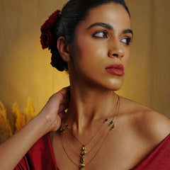 MYRA KUNDAN NECKLACE SET