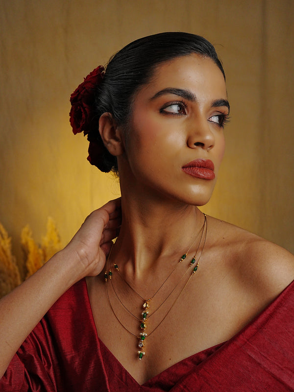 MYRA KUNDAN NECKLACE SET