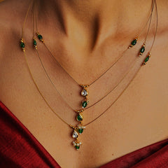 MYRA KUNDAN NECKLACE SET