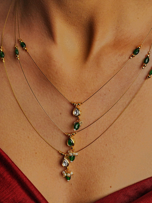 MYRA KUNDAN NECKLACE SET