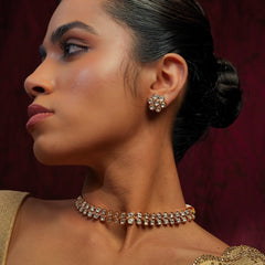 RAJRANI CHOKAR SET WITH EARRINGS