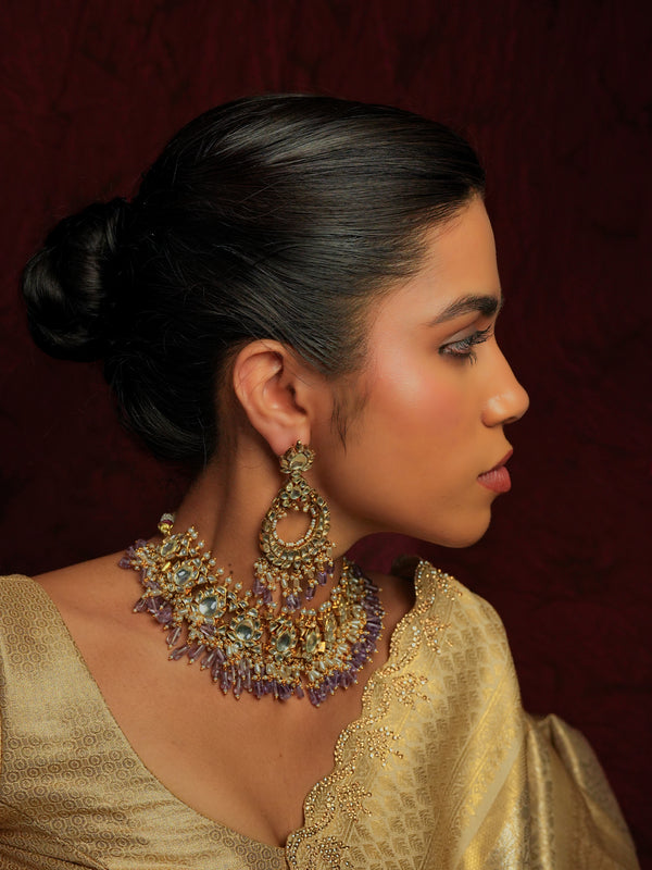 SUNDARBAN CHOKAR SET WITH EARRINGS