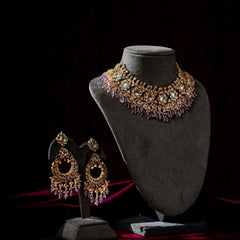 SUNDARBAN CHOKAR SET WITH EARRINGS