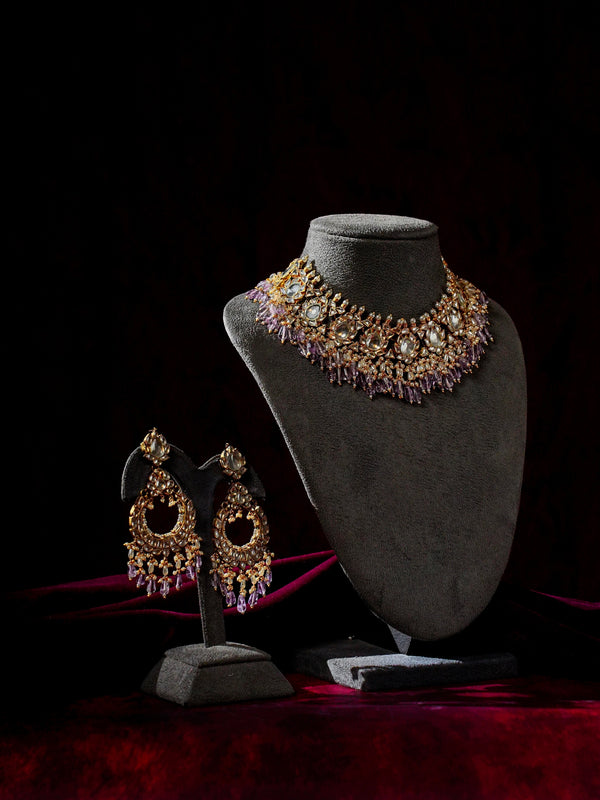 SUNDARBAN CHOKAR SET WITH EARRINGS