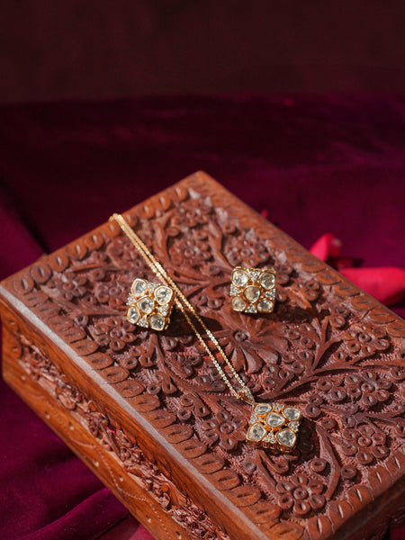 AMAIRA LONG NECKLACE SET WITH EARRINGS