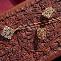 AMAIRA LONG NECKLACE SET WITH EARRINGS