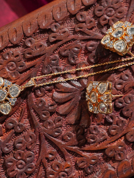 AMAIRA LONG NECKLACE SET WITH EARRINGS