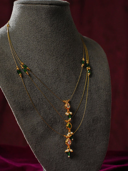MYRA KUNDAN NECKLACE SET