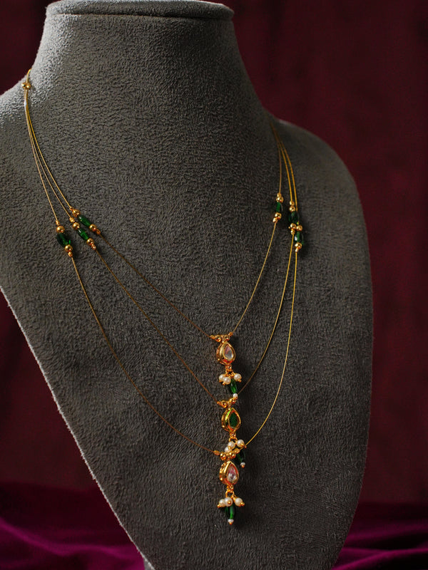 MYRA KUNDAN NECKLACE SET