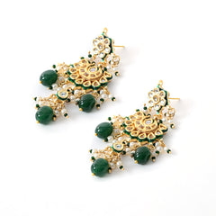 Green Royal Kundan Polki Choker Set