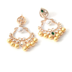 Premium Green Statement Danglers