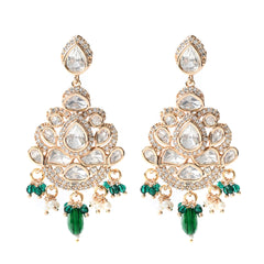 Green Designer Danglers