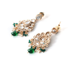 Green Designer Danglers