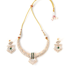 Green Hasli Style Necklace Set