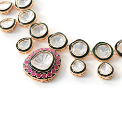 Multi Kundan Traditional Necklace Set