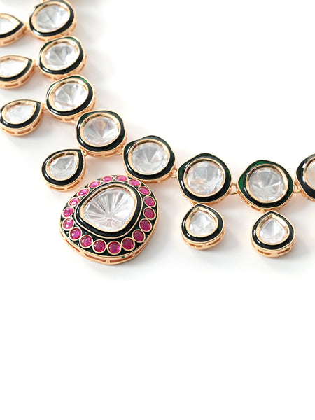 Multi Kundan Traditional Necklace Set